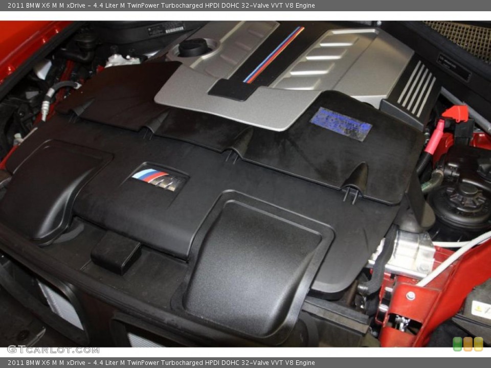 4.4 Liter M TwinPower Turbocharged HPDI DOHC 32-Valve VVT V8 Engine for the 2011 BMW X6 M #47028225