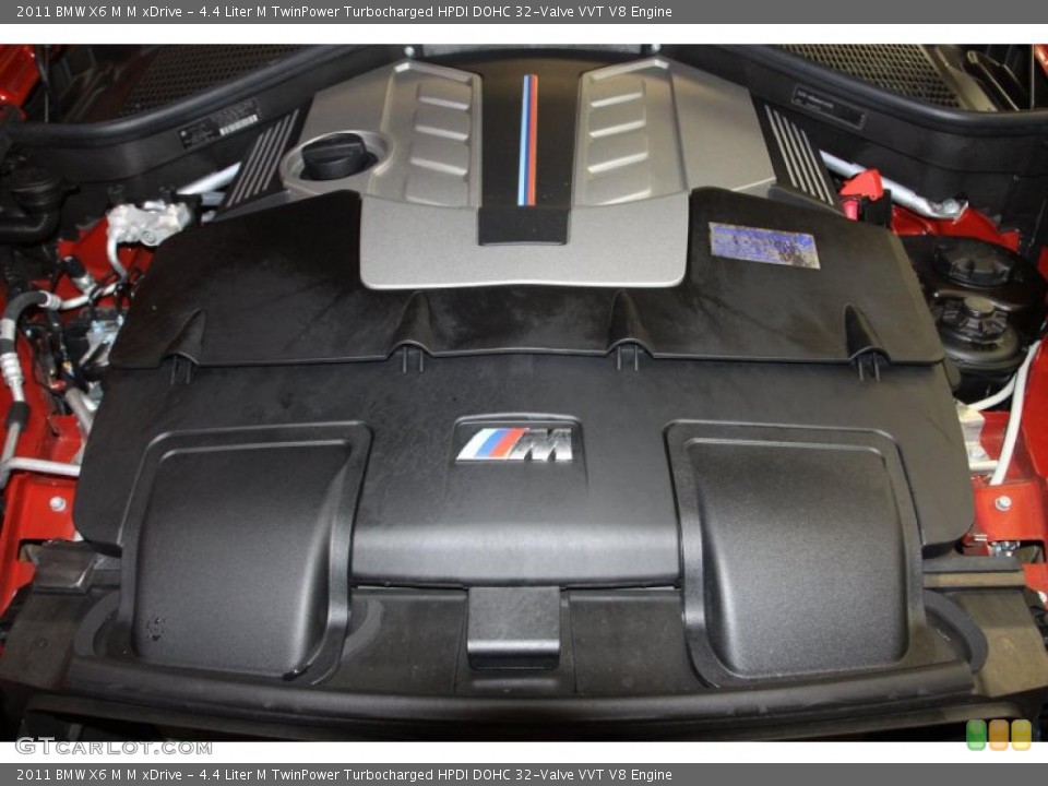 4.4 Liter M TwinPower Turbocharged HPDI DOHC 32-Valve VVT V8 Engine for the 2011 BMW X6 M #47028237