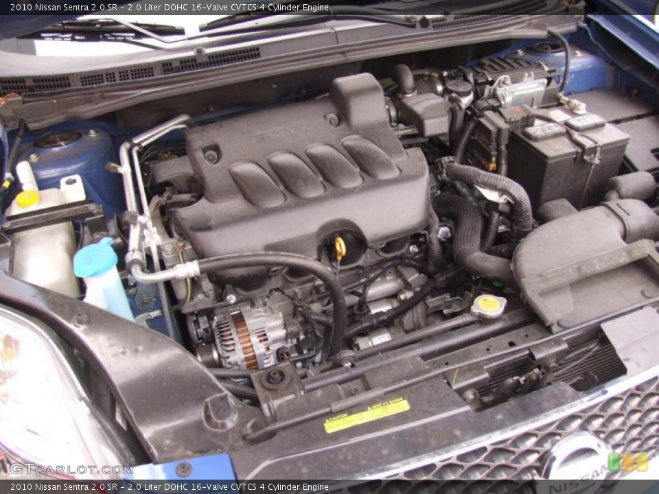 2.0 Liter DOHC 16-Valve CVTCS 4 Cylinder Engine for the 2010 Nissan Sentra #47031096