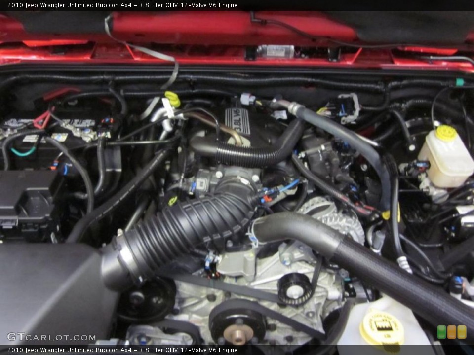 3.8 Liter OHV 12-Valve V6 Engine for the 2010 Jeep Wrangler Unlimited #47040618