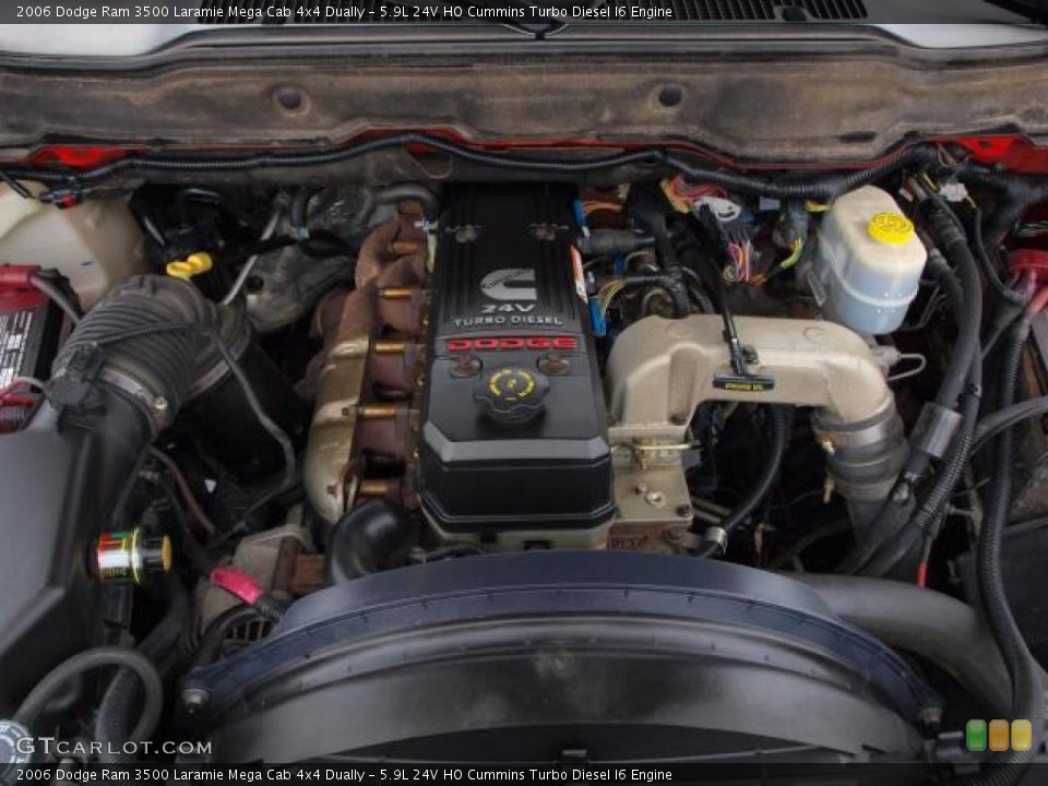 5.9L 24V HO Cummins Turbo Diesel I6 Engine for the 2006 Dodge Ram 3500 #47046318