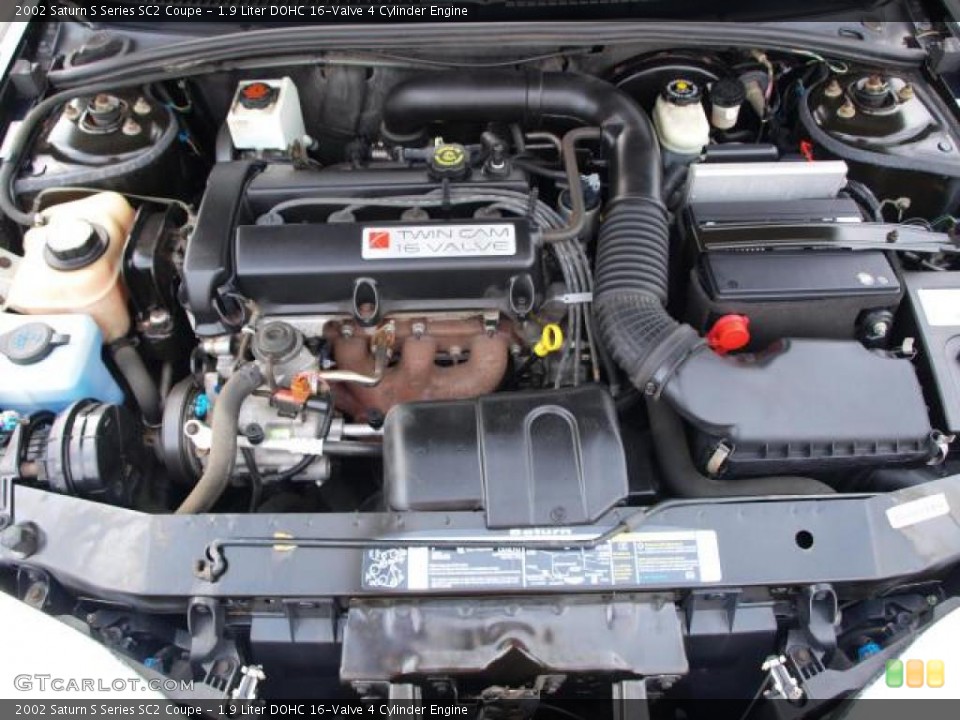 1.9 Liter DOHC 16-Valve 4 Cylinder Engine for the 2002 Saturn S Series #47047299