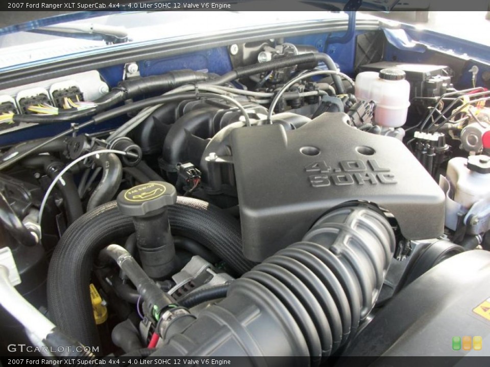 4.0 Liter SOHC 12 Valve V6 Engine for the 2007 Ford Ranger #47059478