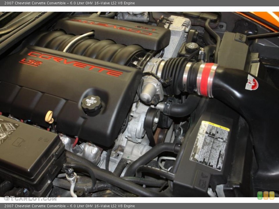 6.0 Liter OHV 16-Valve LS2 V8 Engine for the 2007 Chevrolet Corvette #47065223