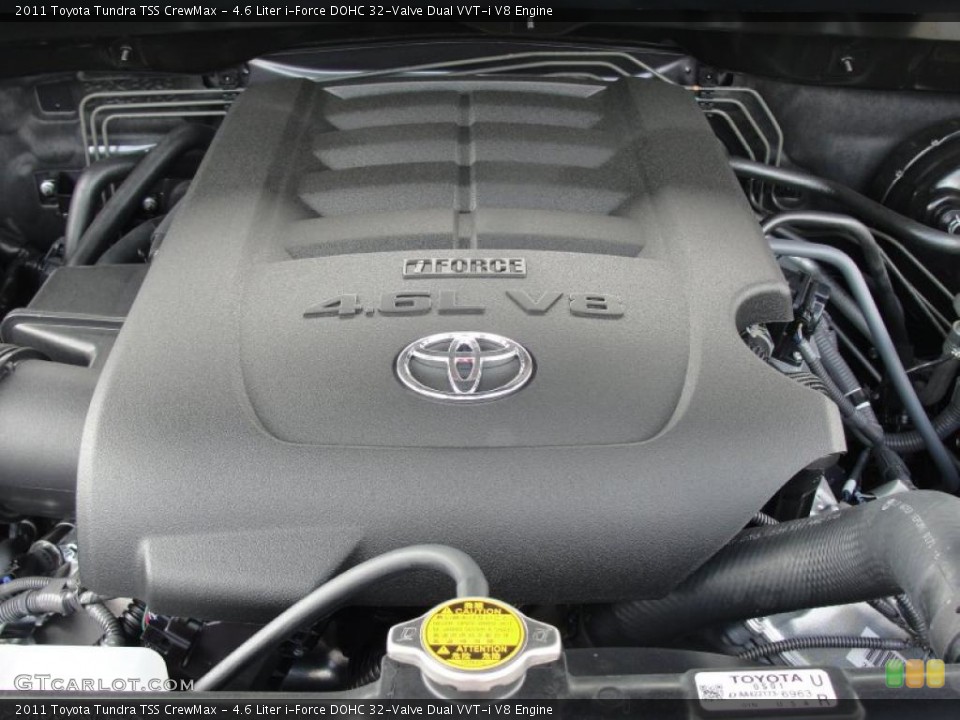 4.6 Liter i-Force DOHC 32-Valve Dual VVT-i V8 Engine for the 2011 Toyota Tundra #47070938