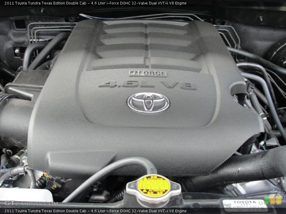 4.6 Liter i-Force DOHC 32-Valve Dual VVT-i V8 Engine for the 2011 Toyota Tundra #47071997