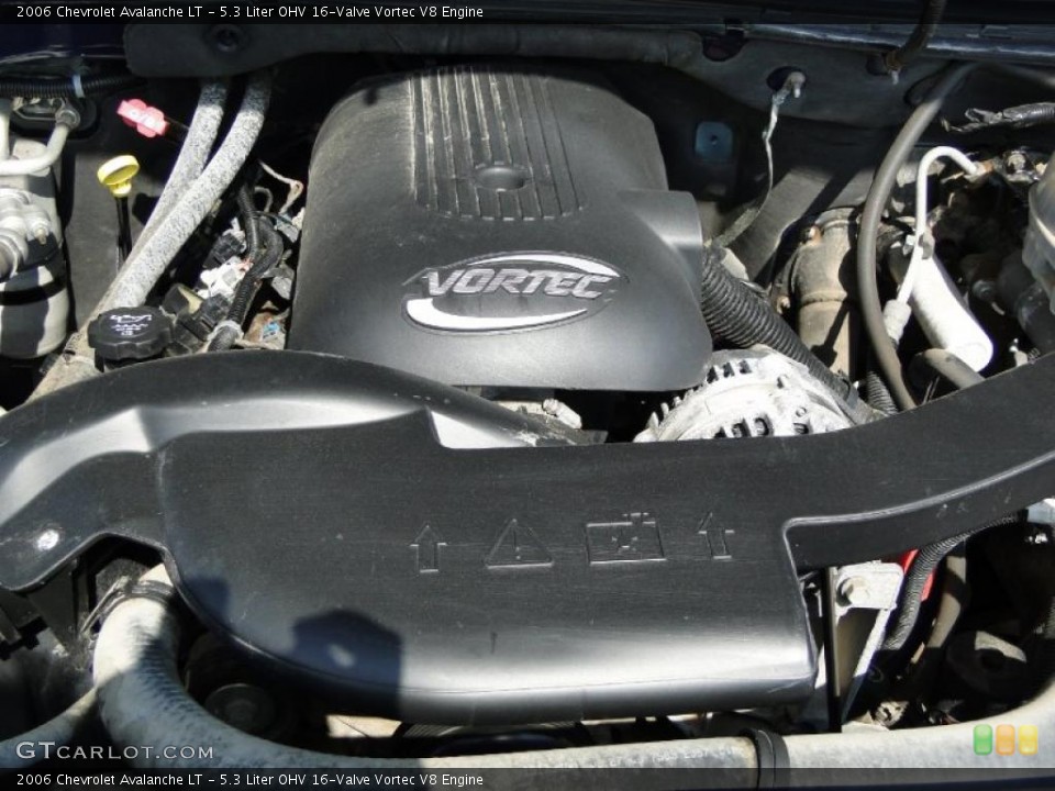 5.3 Liter OHV 16-Valve Vortec V8 Engine for the 2006 Chevrolet Avalanche #47077739