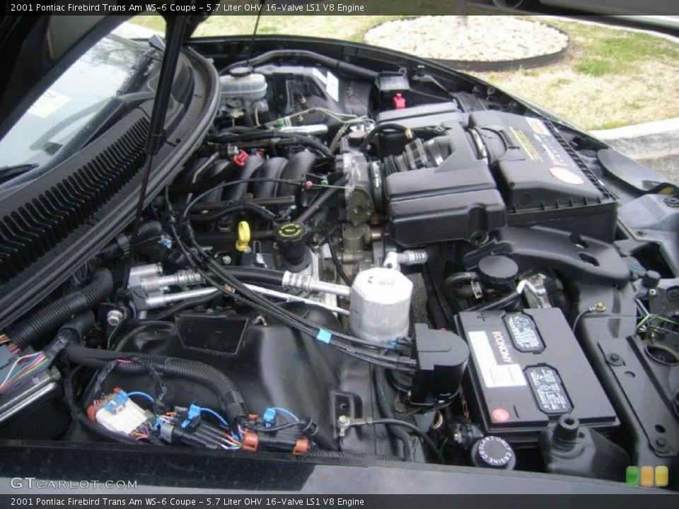 5.7 Liter OHV 16-Valve LS1 V8 Engine for the 2001 Pontiac Firebird #47084183