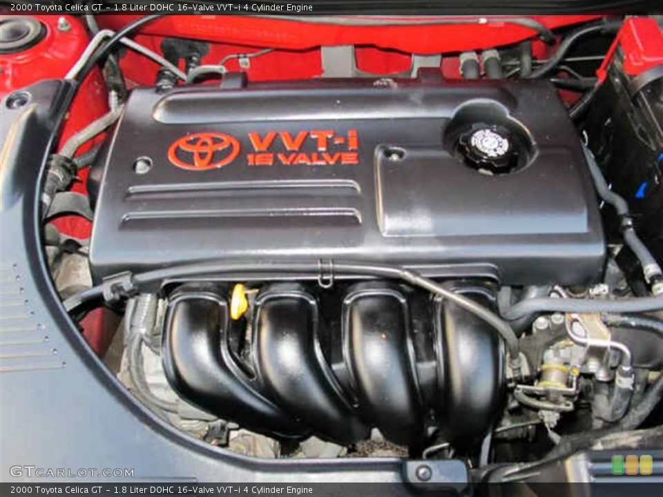 1.8 Liter DOHC 16-Valve VVT-i 4 Cylinder Engine for the 2000 Toyota Celica #47086730