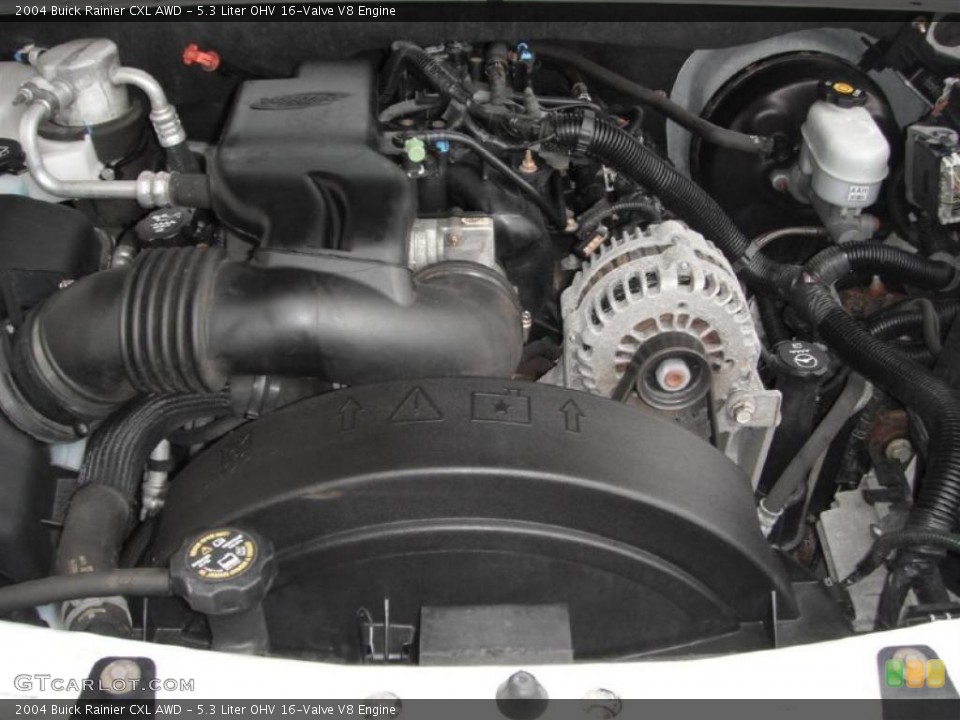 5.3 Liter OHV 16-Valve V8 Engine for the 2004 Buick Rainier #47088965