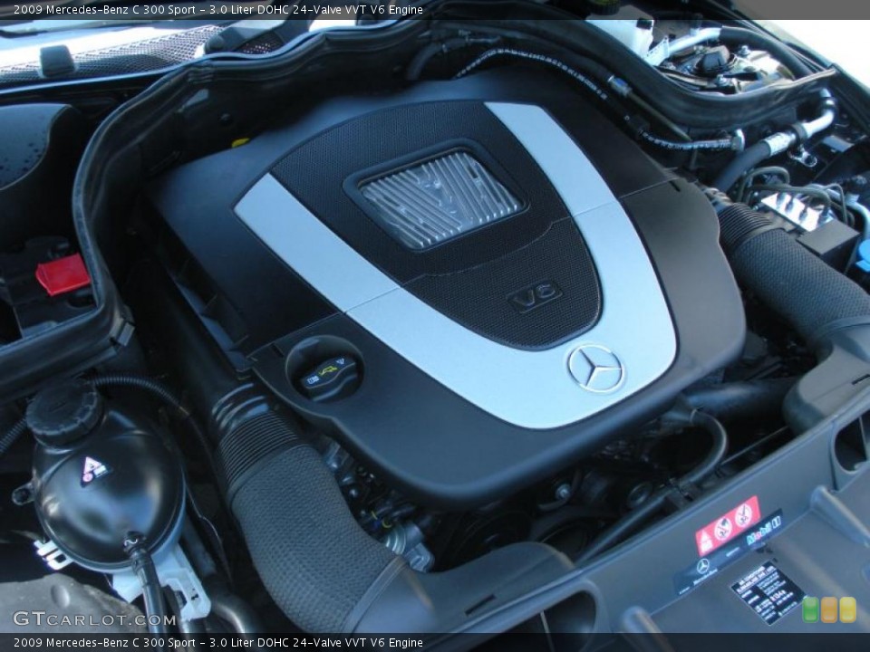 3.0 Liter DOHC 24-Valve VVT V6 Engine for the 2009 Mercedes-Benz C #47091359
