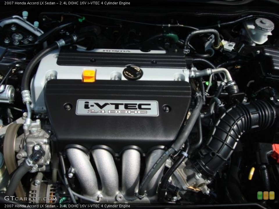 2.4L DOHC 16V i-VTEC 4 Cylinder Engine for the 2007 Honda Accord #47091563