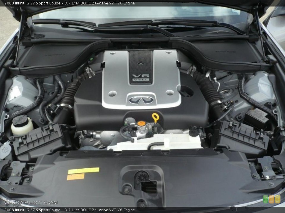 3.7 Liter DOHC 24-Valve VVT V6 Engine for the 2008 Infiniti G #47092424