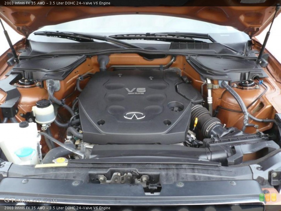 3.5 Liter DOHC 24-Valve V6 Engine for the 2003 Infiniti FX #47092853