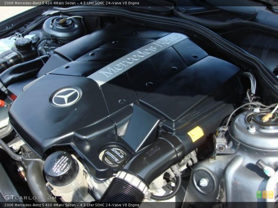 4.3 Liter SOHC 24-Valve V8 2006 Mercedes-Benz S Engine