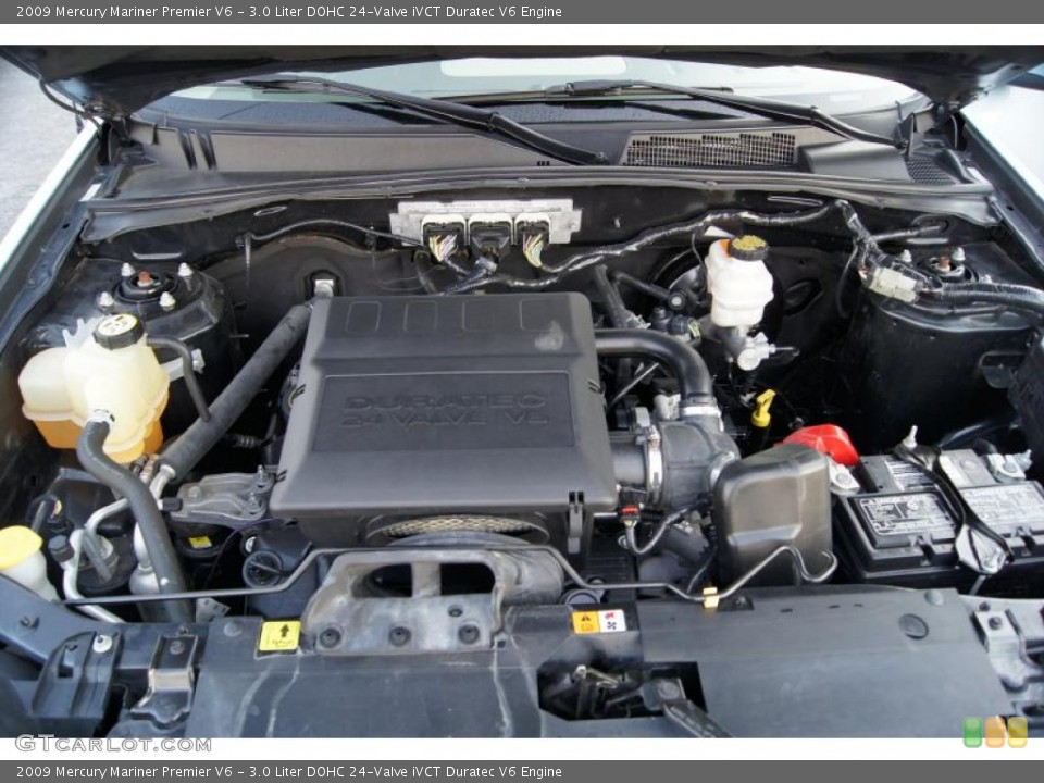 3.0 Liter DOHC 24-Valve iVCT Duratec V6 Engine for the 2009 Mercury Mariner #47095247