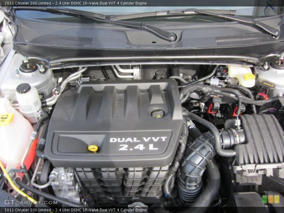 2.4 Liter DOHC 16-Valve Dual VVT 4 Cylinder Engine for the 2011 Chrysler 200 #47096558