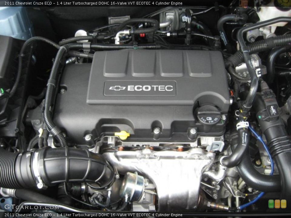 1.4 Liter Turbocharged DOHC 16-Valve VVT ECOTEC 4 Cylinder Engine for the 2011 Chevrolet Cruze #47107550