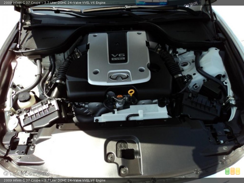 3.7 Liter DOHC 24-Valve VVEL V6 Engine for the 2009 Infiniti G #47119265