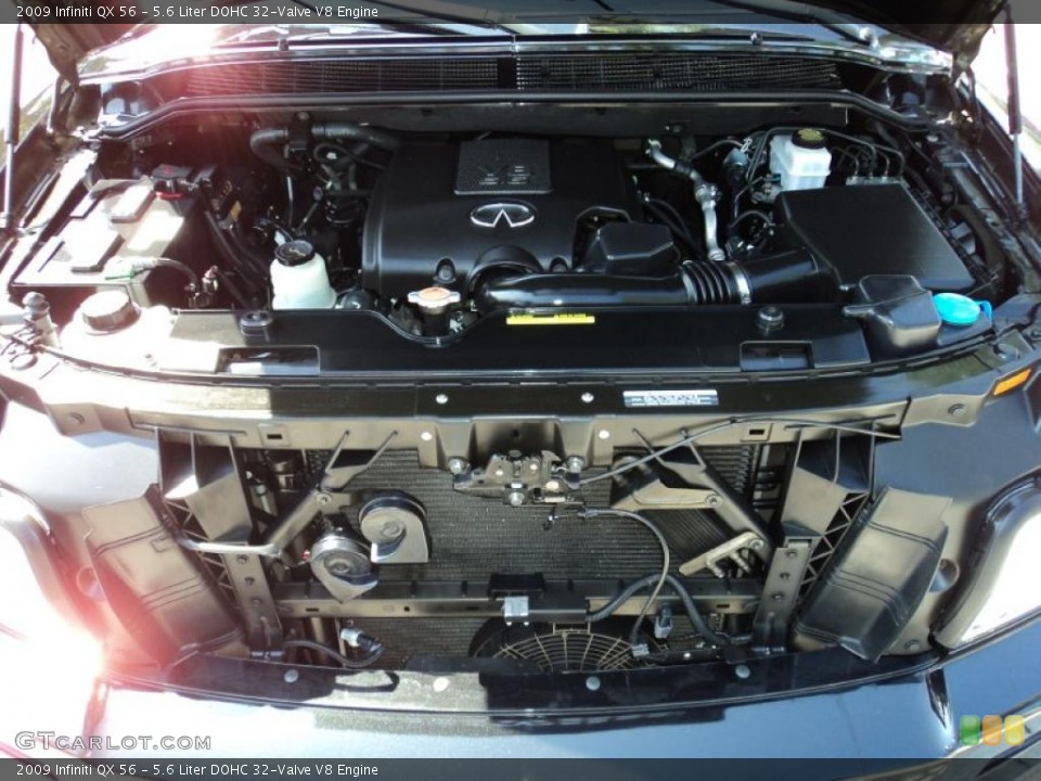 5.6 Liter DOHC 32-Valve V8 Engine for the 2009 Infiniti QX #47120267