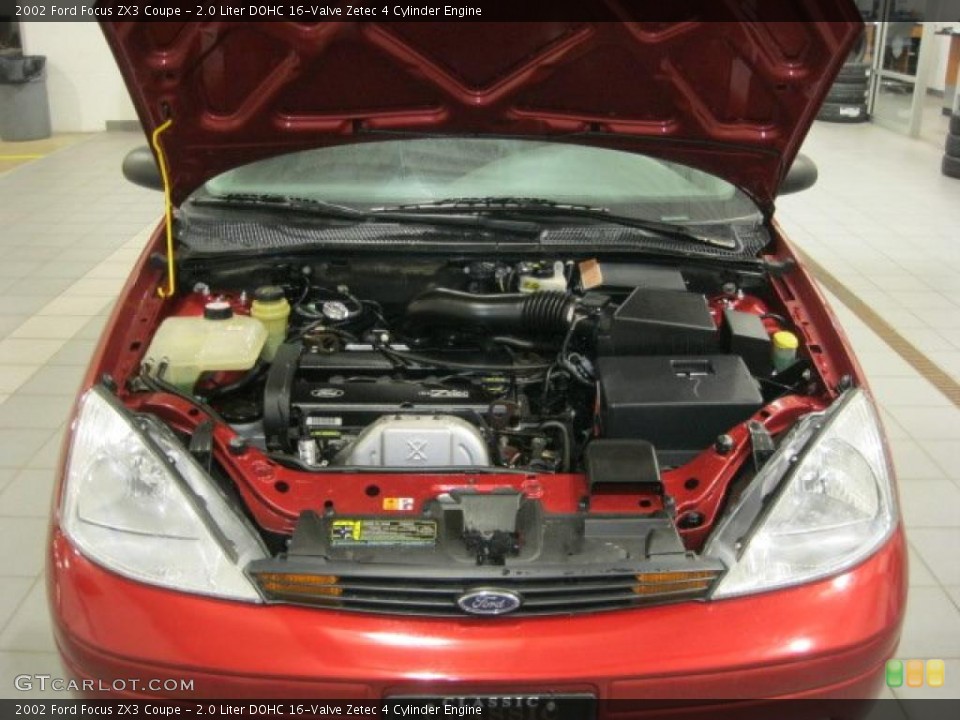 2.0 Liter DOHC 16-Valve Zetec 4 Cylinder Engine for the 2002 Ford Focus #47121353