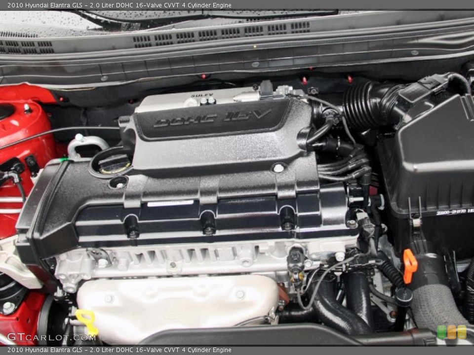 2.0 Liter DOHC 16-Valve CVVT 4 Cylinder Engine for the 2010 Hyundai Elantra #47124150