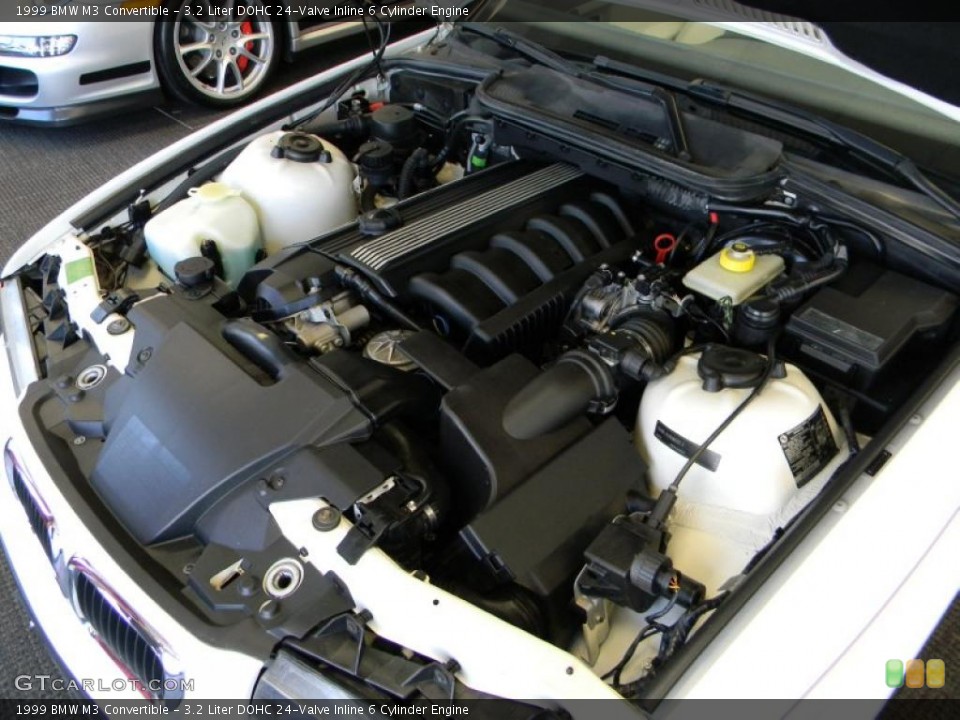 3.2 Liter DOHC 24-Valve Inline 6 Cylinder Engine for the 1999 BMW M3 #47130987
