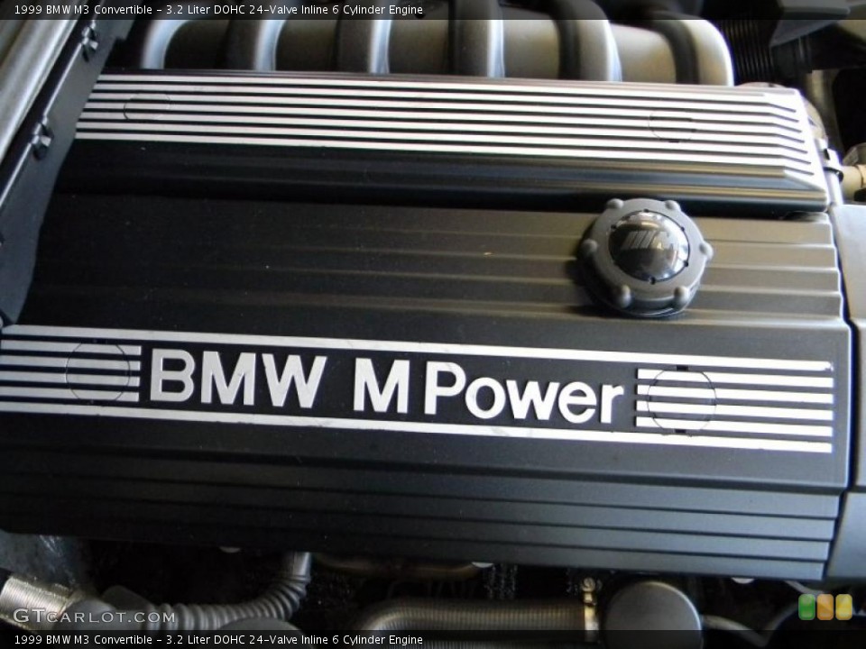 3.2 Liter DOHC 24-Valve Inline 6 Cylinder Engine for the 1999 BMW M3 #47131020