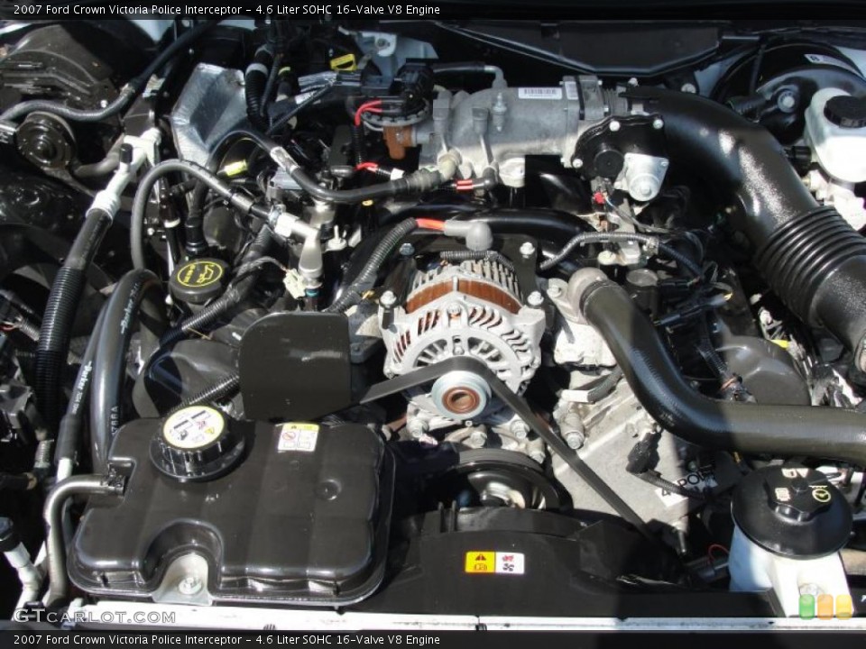 4.6 Liter SOHC 16-Valve V8 Engine for the 2007 Ford Crown Victoria #47133534
