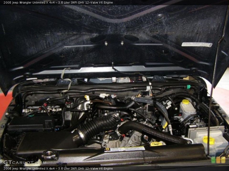 3.8 Liter SMPI OHV 12-Valve V6 Engine for the 2008 Jeep Wrangler Unlimited #47141541