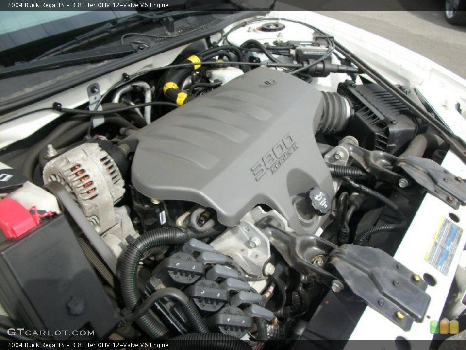 3.8 Liter OHV 12-Valve V6 Engine for the 2004 Buick Regal #47141652
