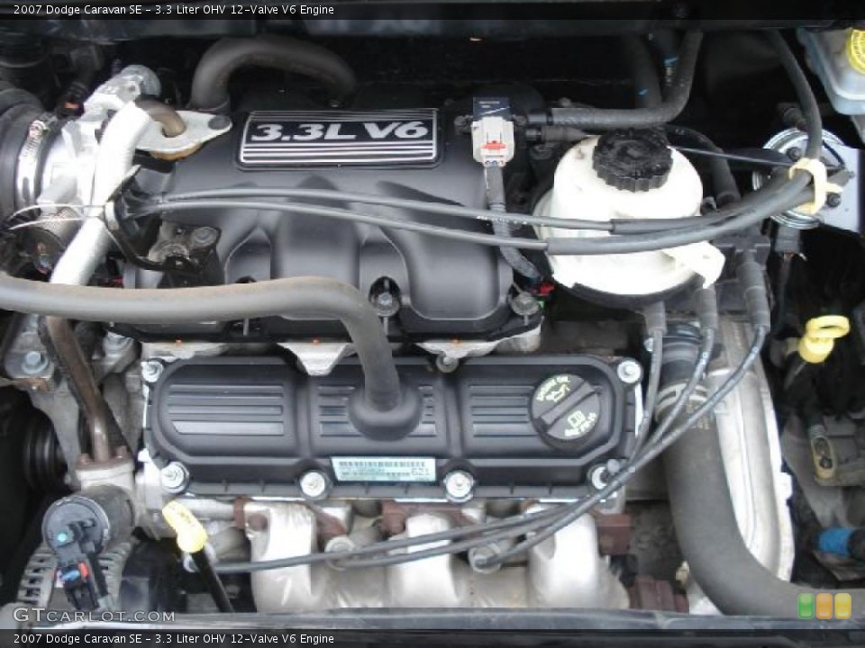 3.3 Liter OHV 12-Valve V6 Engine for the 2007 Dodge Caravan #47142774