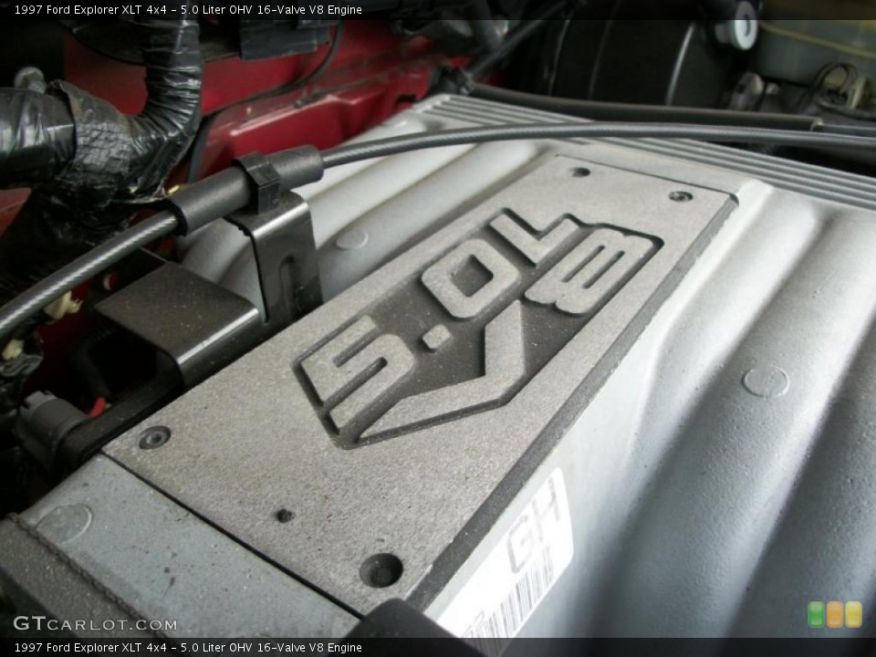5.0 Liter OHV 16-Valve V8 Engine for the 1997 Ford Explorer #47143143
