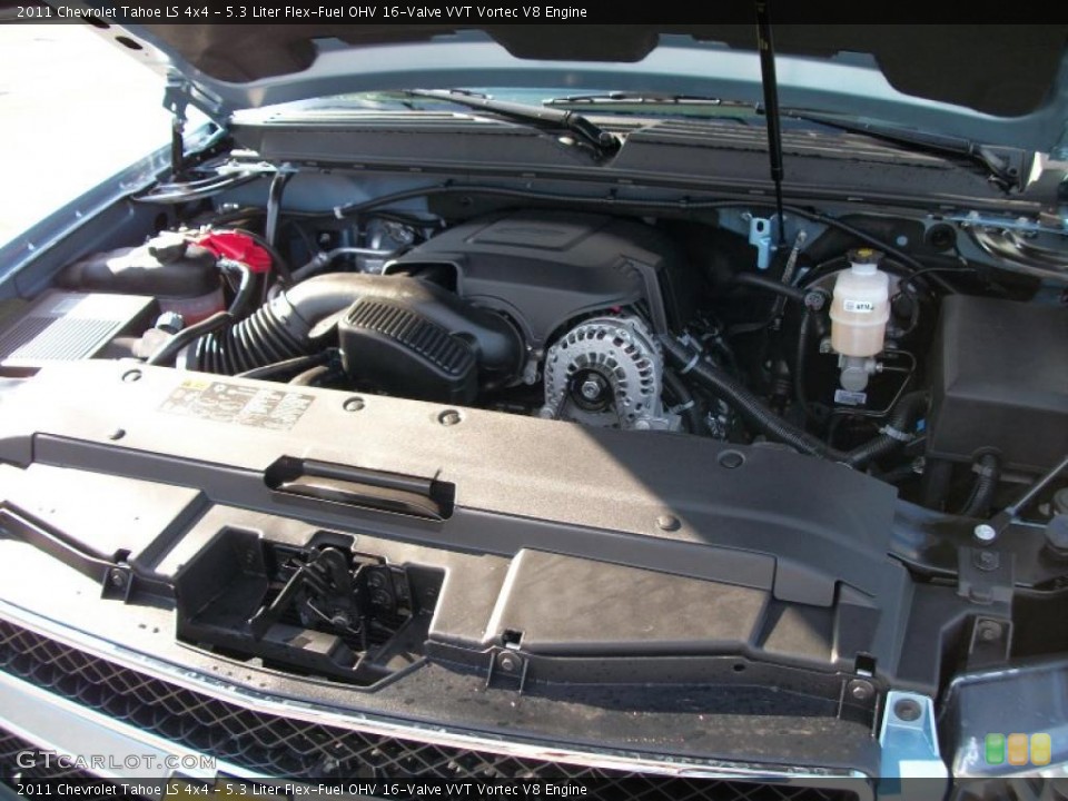 5.3 Liter Flex-Fuel OHV 16-Valve VVT Vortec V8 Engine for the 2011 Chevrolet Tahoe #47144100