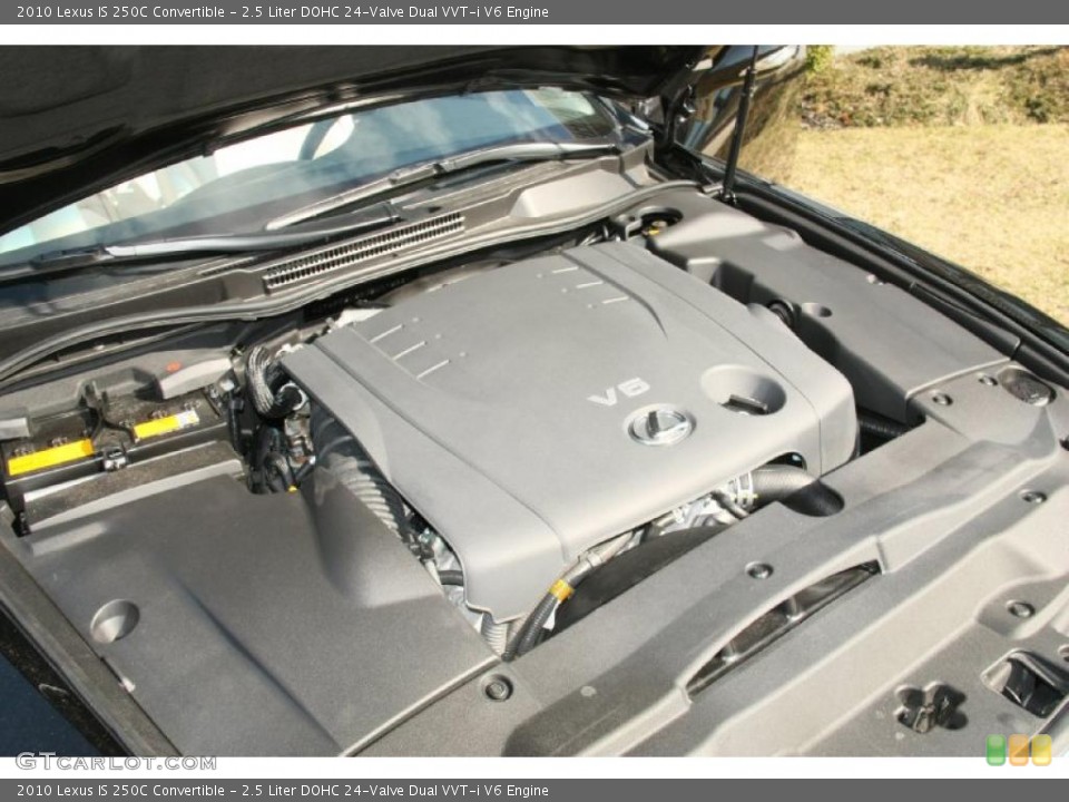 2.5 Liter DOHC 24-Valve Dual VVT-i V6 Engine for the 2010 Lexus IS #47145292
