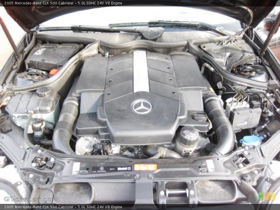 5.0L SOHC 24V V8 Engine for the 2005 Mercedes-Benz CLK #47148792