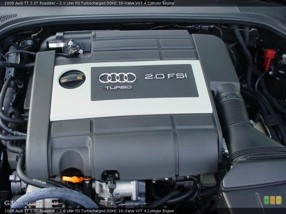 2.0 Liter FSI Turbocharged DOHC 16-Valve VVT 4 Cylinder Engine for the 2008 Audi TT #47149233