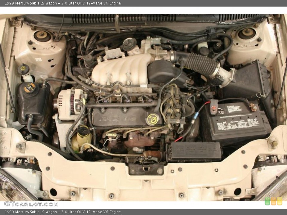 3.0 Liter OHV 12-Valve V6 Engine for the 1999 Mercury Sable #47153799
