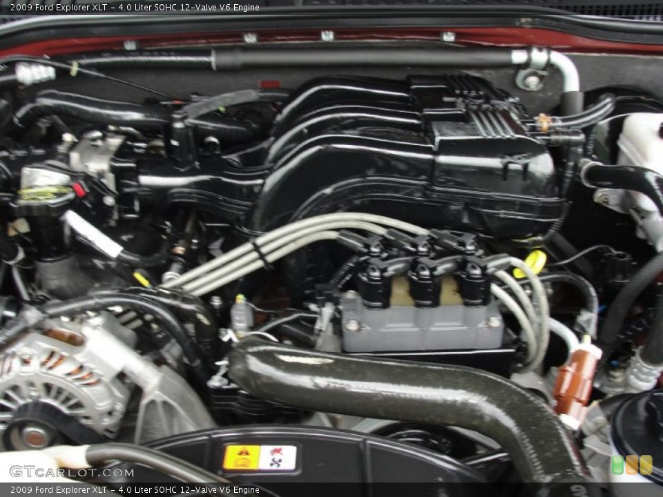 4.0 Liter SOHC 12-Valve V6 Engine for the 2009 Ford Explorer #47158599