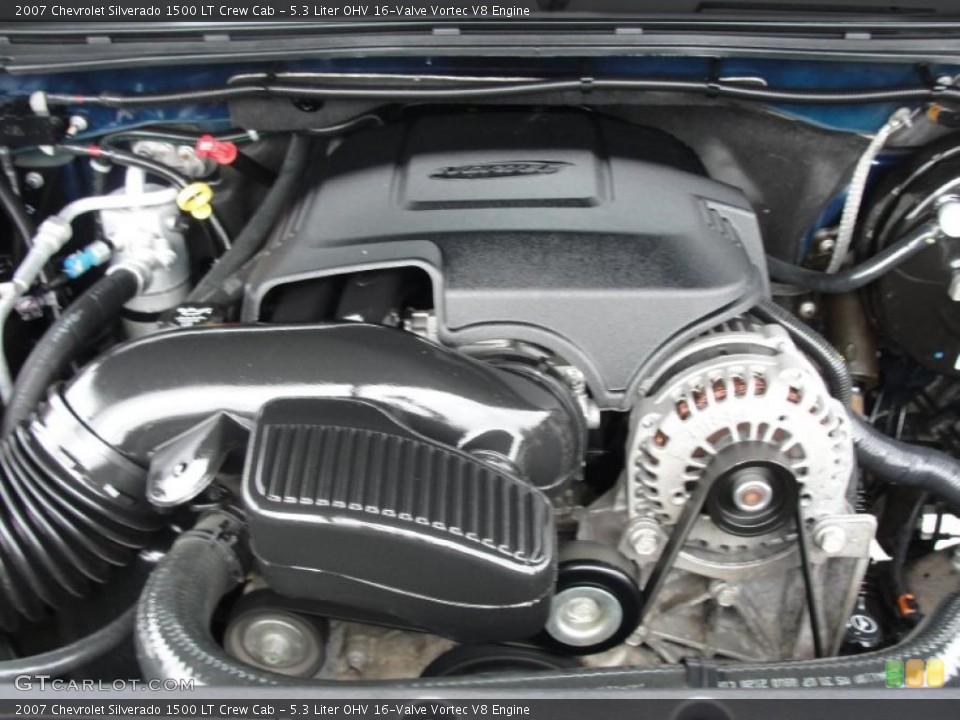 5.3 Liter OHV 16-Valve Vortec V8 Engine for the 2007 Chevrolet Silverado 1500 #47161653