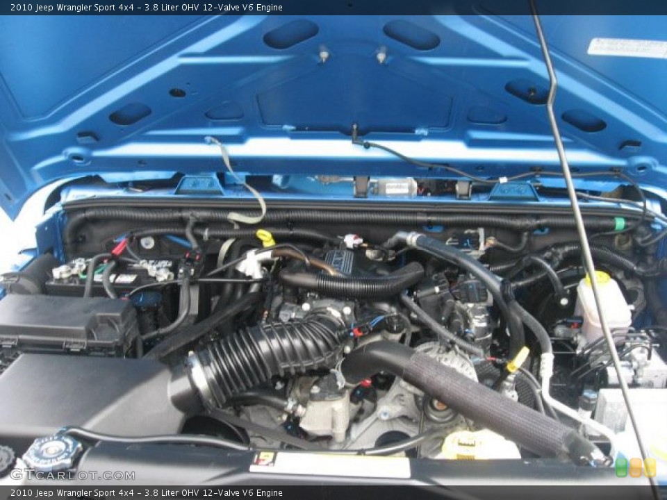 3.8 Liter OHV 12-Valve V6 Engine for the 2010 Jeep Wrangler #47164287