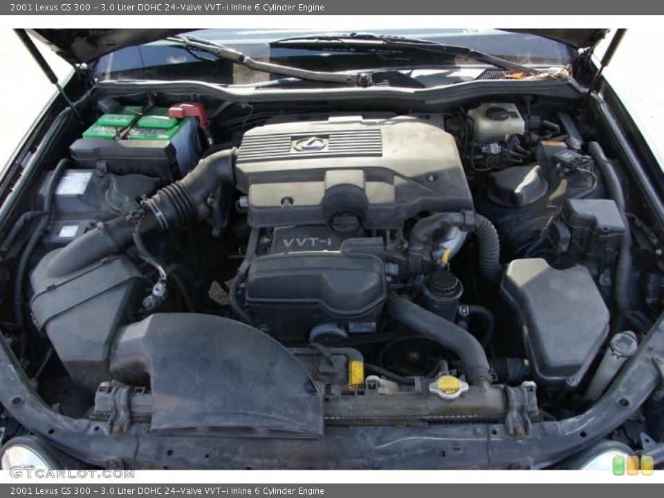 3.0 Liter DOHC 24-Valve VVT-i Inline 6 Cylinder Engine for the 2001 Lexus GS #47164914