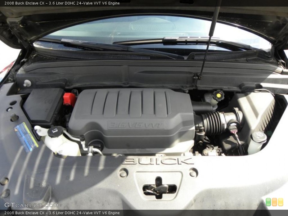 3.6 Liter DOHC 24-Valve VVT V6 Engine for the 2008 Buick Enclave #47169039