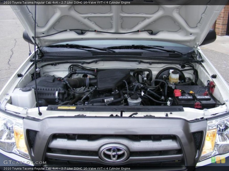 2.7 Liter DOHC 16-Valve VVT-i 4 Cylinder Engine for the 2010 Toyota Tacoma #47174493