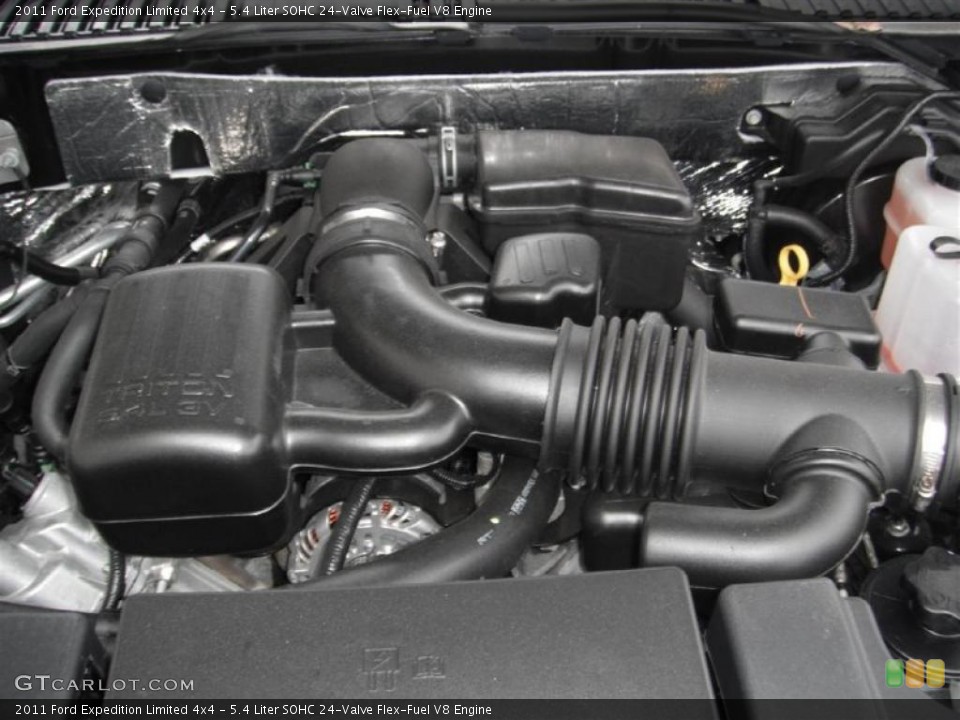 5.4 Liter SOHC 24-Valve Flex-Fuel V8 Engine for the 2011 Ford Expedition #47183133