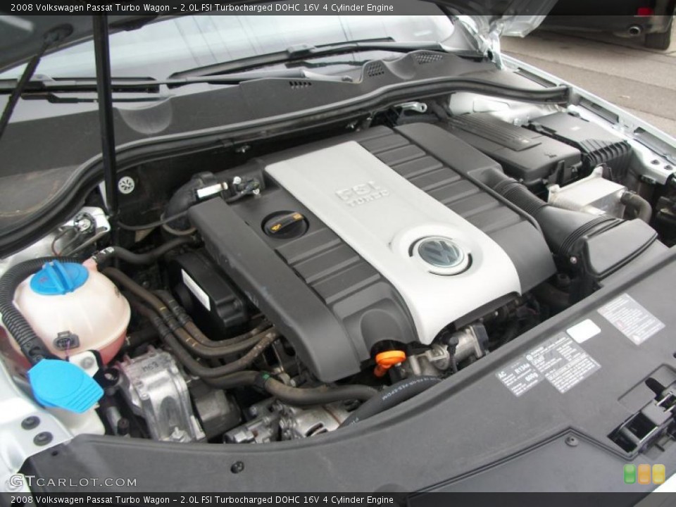 2.0L FSI Turbocharged DOHC 16V 4 Cylinder Engine for the 2008 Volkswagen Passat #47188542