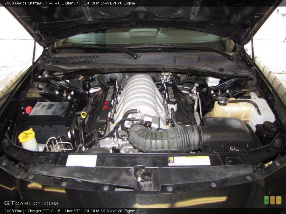 6.1 Liter SRT HEMI OHV 16-Valve V8 Engine for the 2008 Dodge Charger #47190923