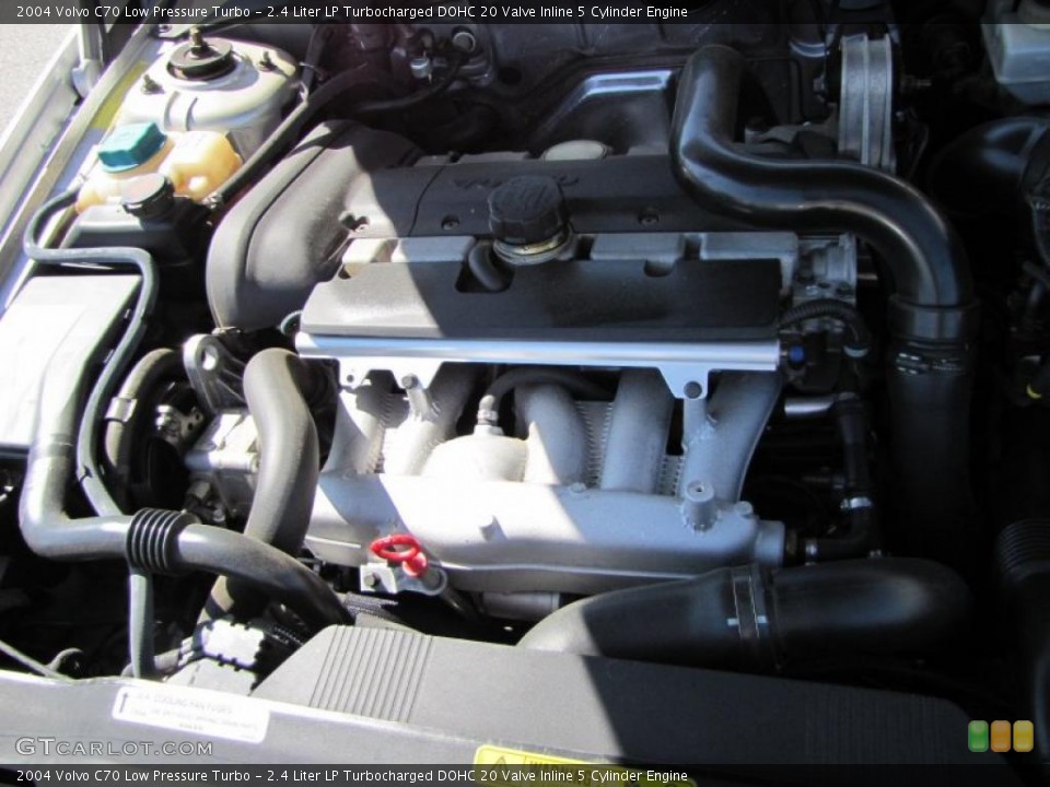 2.4 Liter LP Turbocharged DOHC 20 Valve Inline 5 Cylinder Engine for the 2004 Volvo C70 #47191898