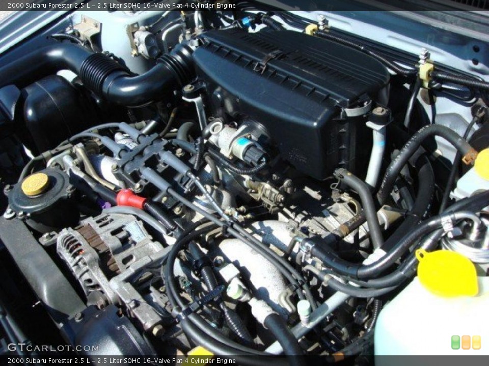 2.5 Liter SOHC 16-Valve Flat 4 Cylinder Engine for the 2000 Subaru Forester #47193416