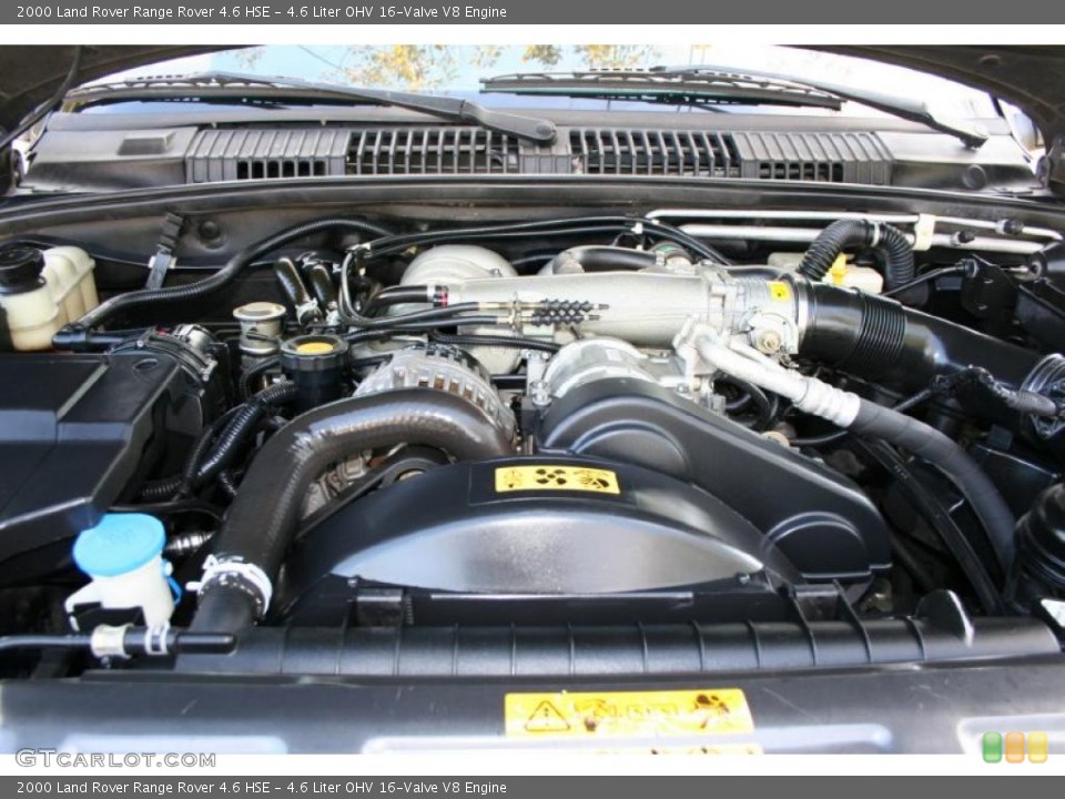 4.6 Liter OHV 16-Valve V8 Engine for the 2000 Land Rover Range Rover #47195420